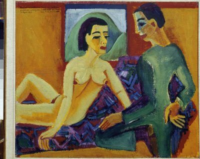 Das Paar von Ernst Ludwig Kirchner